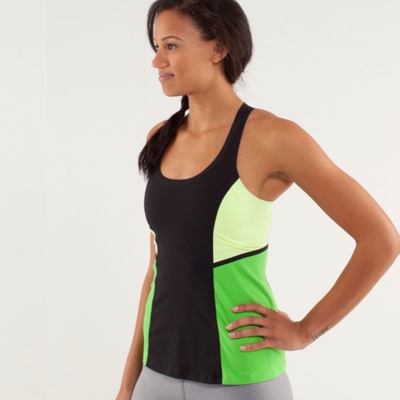 Lululemon Cool Racerback Surf Bonded Tank Top - Picture 2 of 6